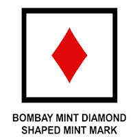 Bombay Mint - Diamond Shaped Mint Mark