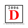 D – Munich Mint Mark Fram Germany