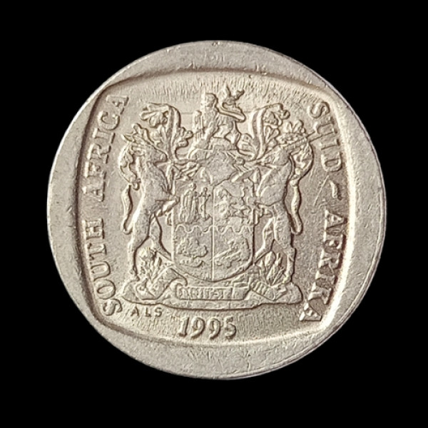 1 Rand Coin South Africa 1995