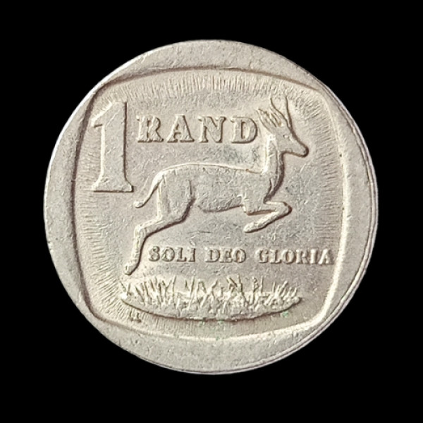 1 Rand Coin South Africa 1995