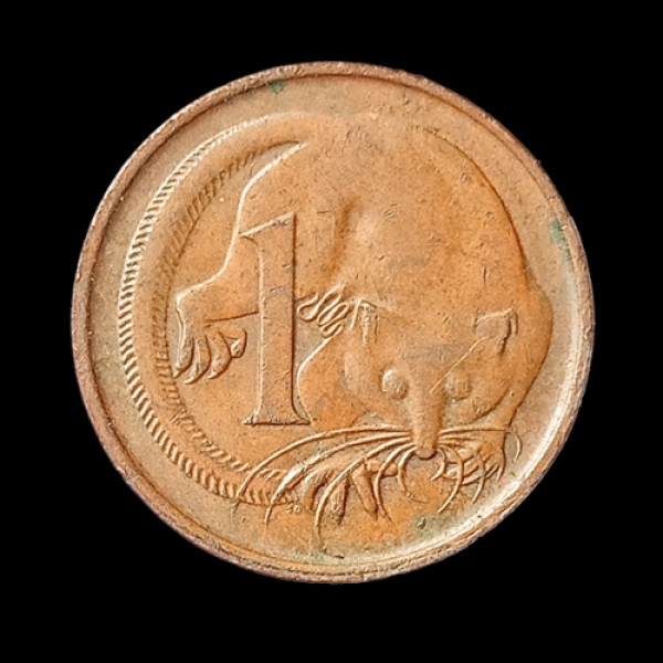 1 Cent Coin Australia 1982