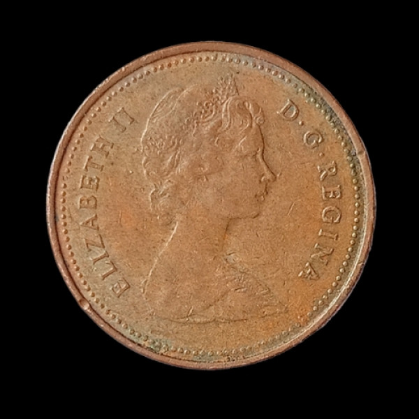 1 cent Coin canada 1980