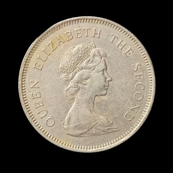1 Dollar Coin Hongkong 1979