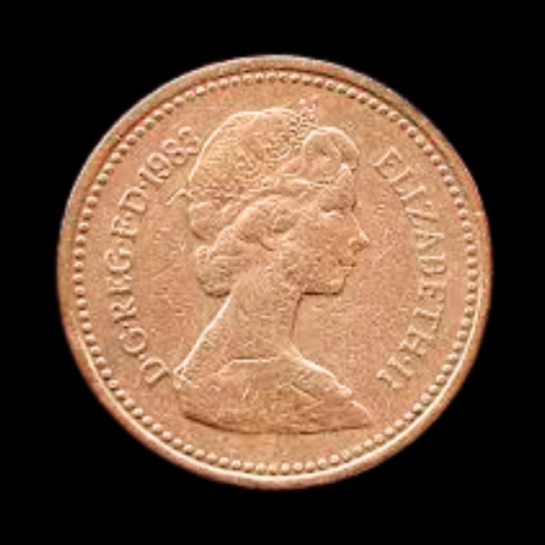 One Penny Coin (UK) - 1983
