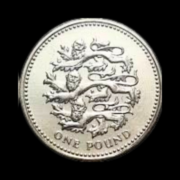 One Pound Coin (UK) - 1997