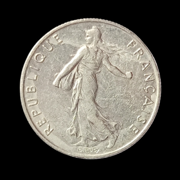 1/2 Francs Coin Switzerland 1993