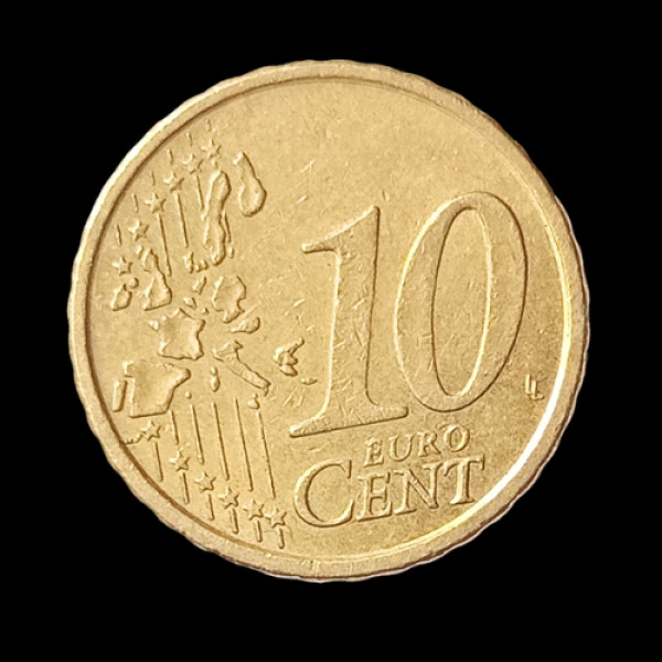 10 Euro Cent Coin Italy 2007