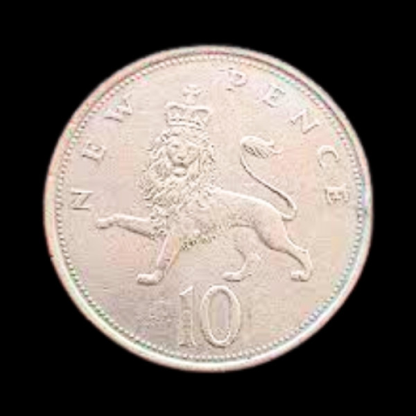 United Kingdom 10 New Pence - 1980