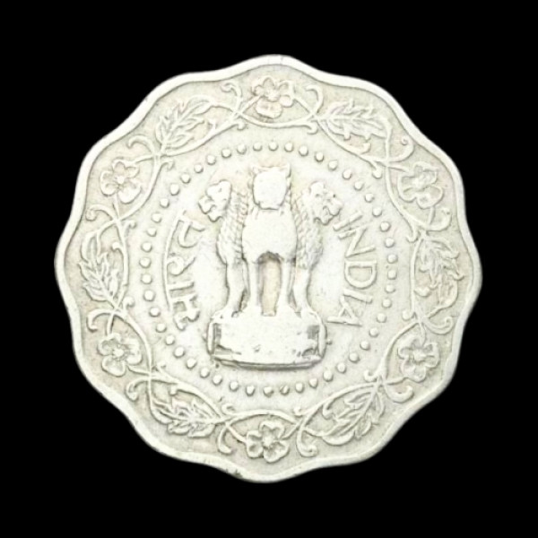 Indian 10 Paisa Coin – 1974
