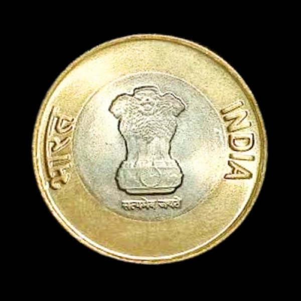 Indian 10 Rupees Azadi Ka Amrut Mahotsav Coin 2024