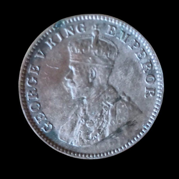 Indian One Quarter Anna GEORGE V KING EMPEROR -1936