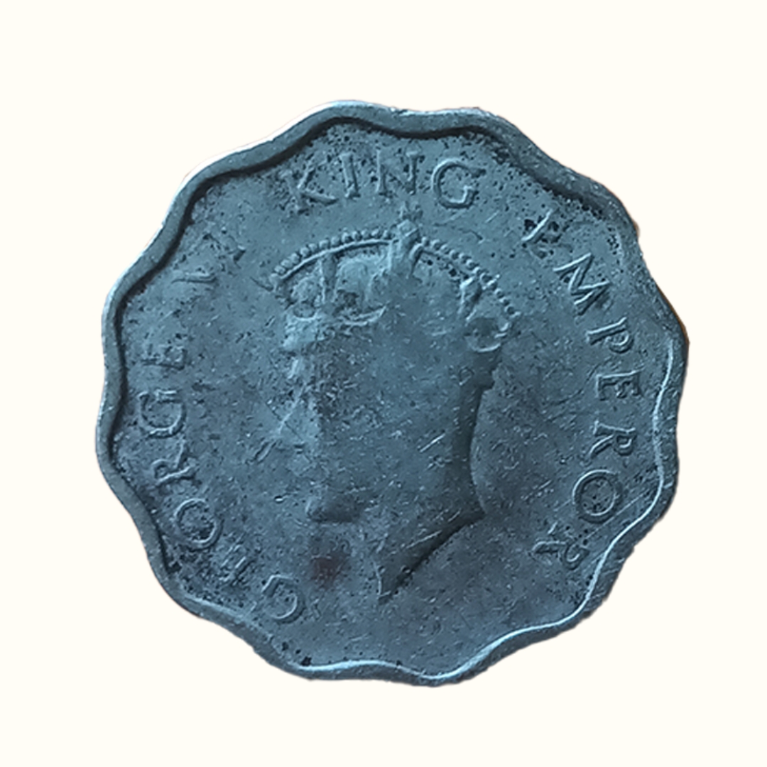 Indian One Anna GEORGE VI KING EMPEROR -1939