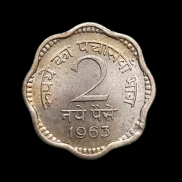 2 Naye Paise Coin – 1963