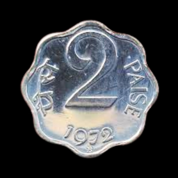 2 Paise Coin – 1972
