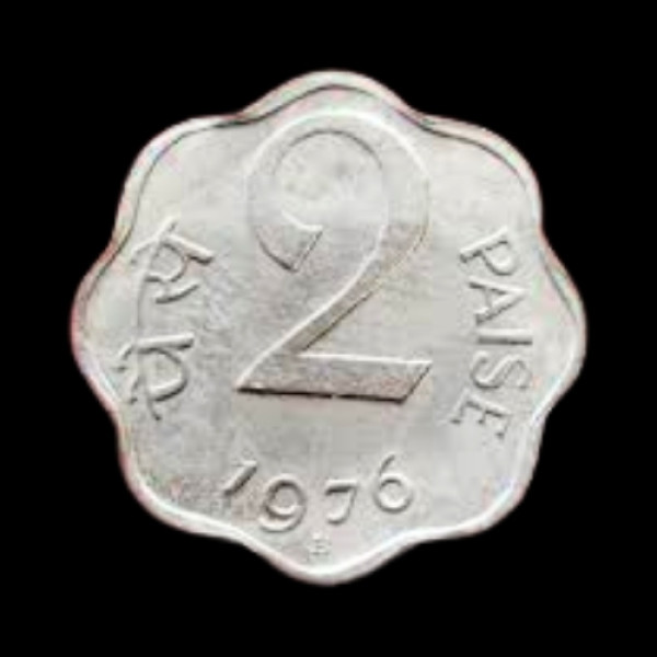 2 Paise Coin – 1976
