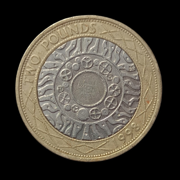 2 pound Elizabeth II 1998 - UK