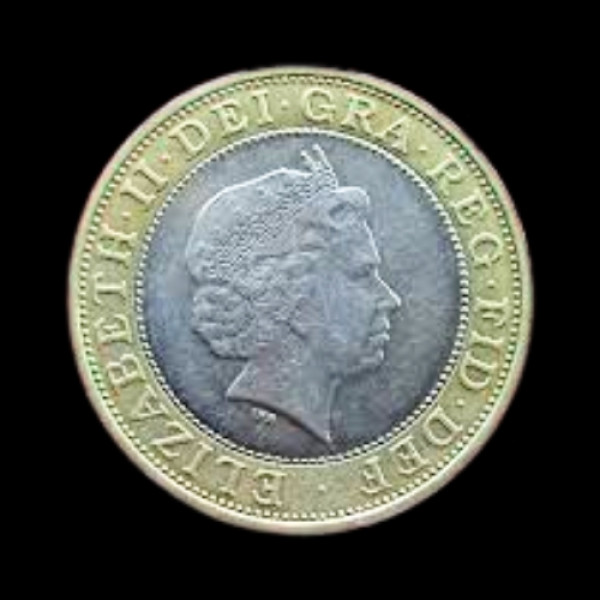 Queen Elizabeth (Two Pound) Coin - 2002