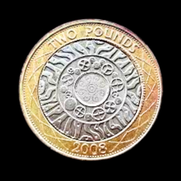 Queen Elizabeth (Two Pound) Coin - 2008
