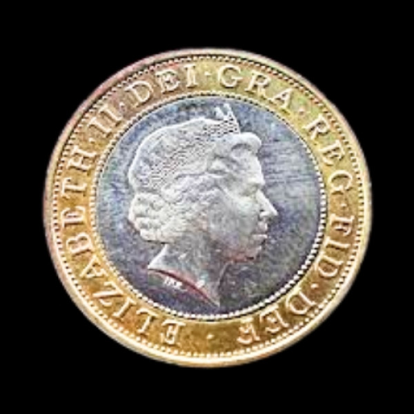 Queen Elizabeth (Two Pound) Coin - 2008