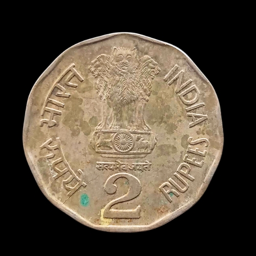 Indian 2 Rupees Coin – 1994