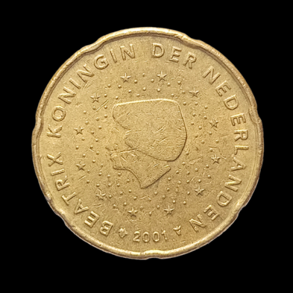 20 Euro Cent Netherlands 2001