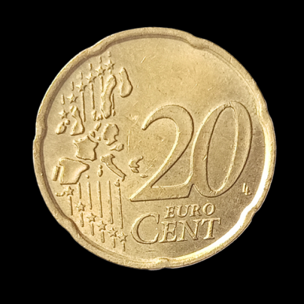 20 Euro Cent coin Belgium 2003