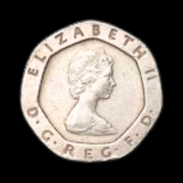 UK 20 Pence Coin - 1983