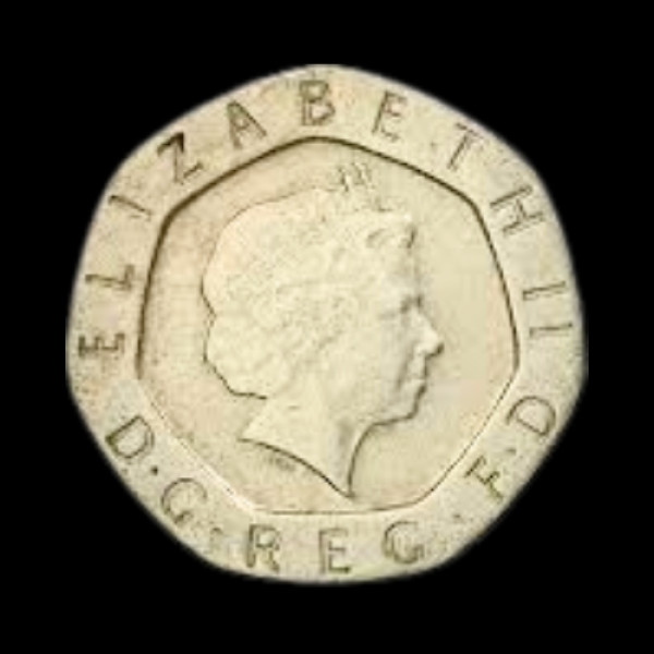 UK 20 Pence Coin - 1998