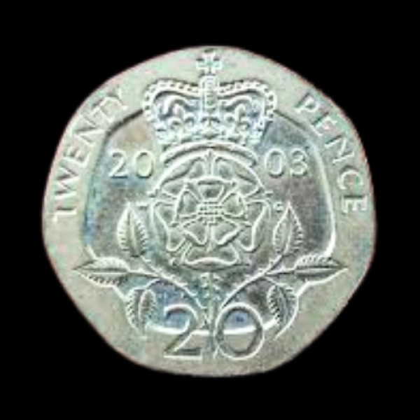UK 20 Pence Coin - 2003