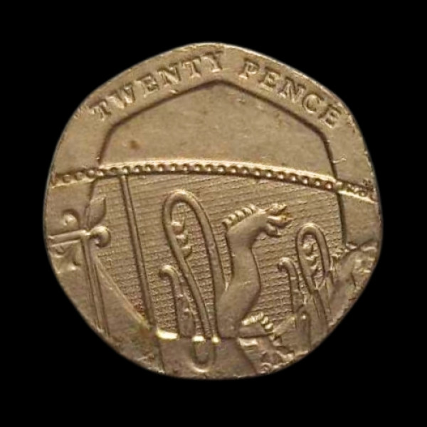 UK 20 Pence Coin - 2013