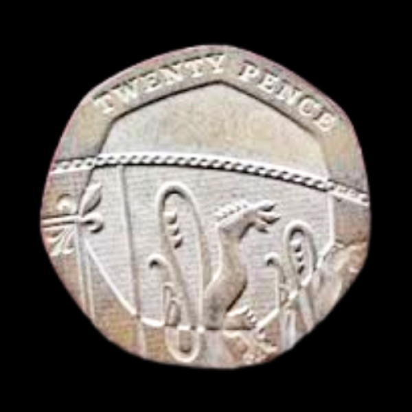 UK 20 Pence Coin - 2014