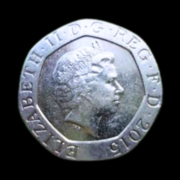 UK 20 Pence Coin - 2015