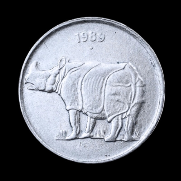Indian 25 Paisa Coin – 1989 (New Coin)