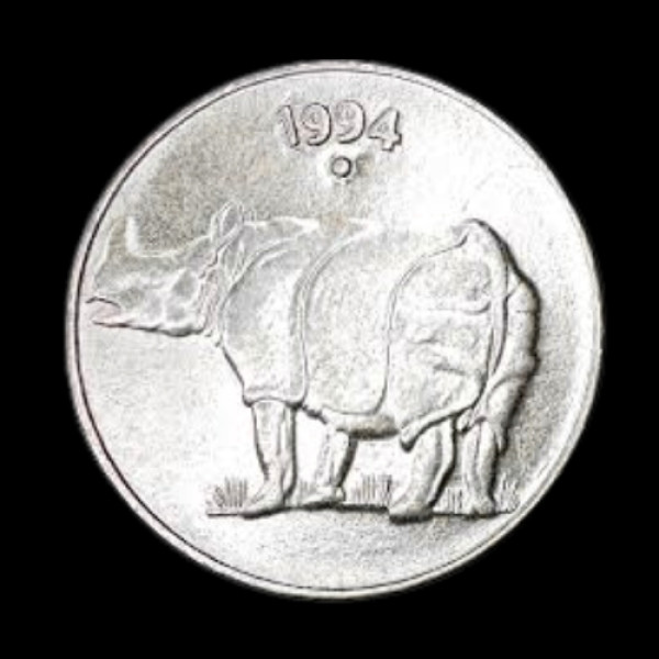 Indian 25 Paisa Coin – 1994