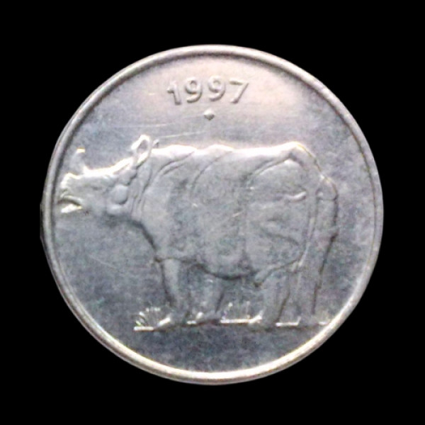 Indian 25 Paisa Coin – 1997