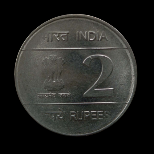 Indian 2 Rupees Coin – 2010 (Commonwealth Games)