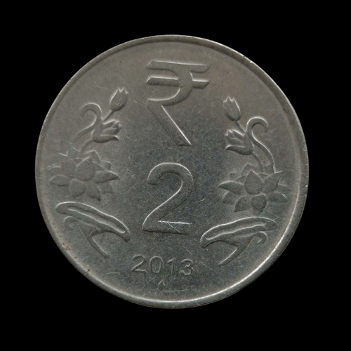 Indian 2 Rupees Coin – 2013