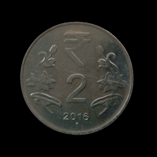 Indian 2 Rupees Coin – 2016
