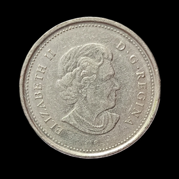 5 Cents Coin Canada 2004