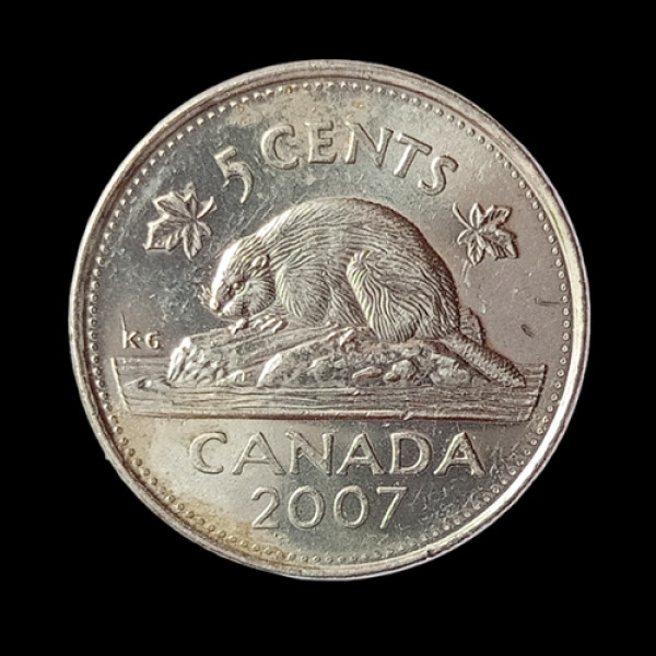 5 cents Coin Canada 2007