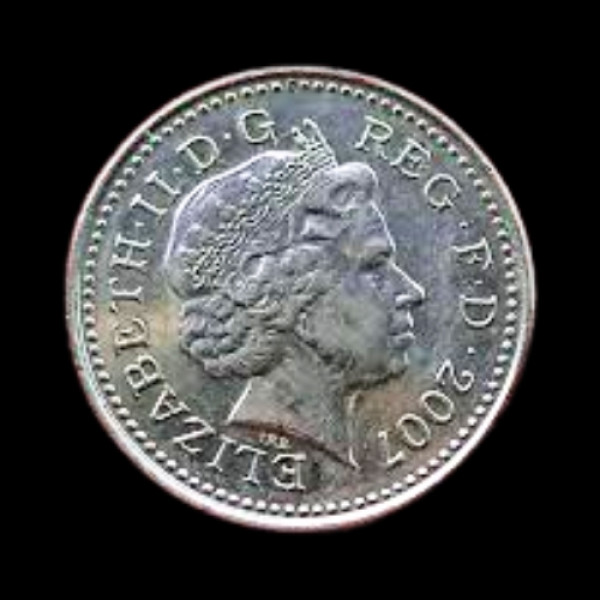 UK 5 Pence coin - 2007