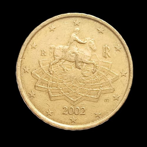 50 Euro Cents Itay 2002