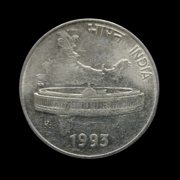 Indian 50 Paisa Coin – 1993