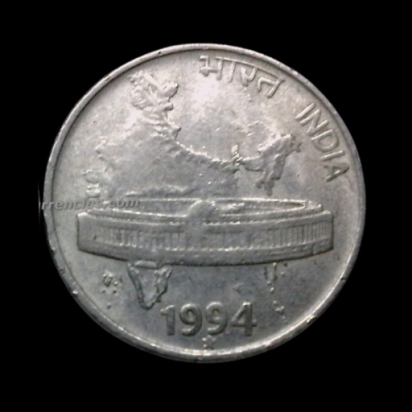 Indian 50 Paisa Coin – 1994