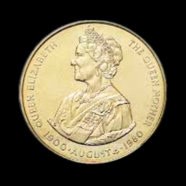 Falkland Islands 50 Pence Coin - 1980