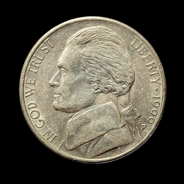 Five Cent Coin – 1999 United States of America