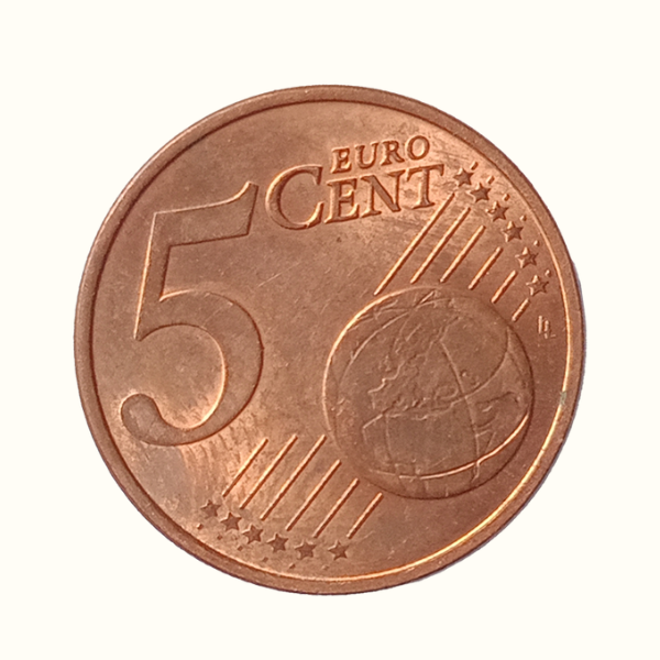 5 Euro Cent Coin 2018 Germany