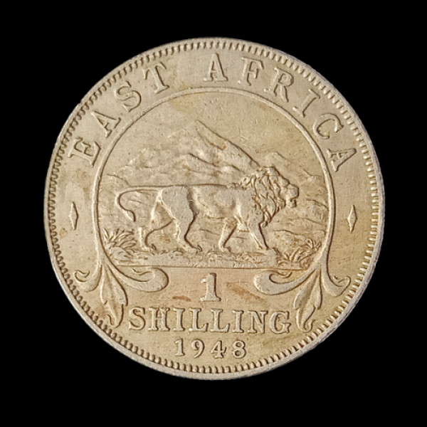 George VI King Emperor One Shilling Coin – 1948 East Africa