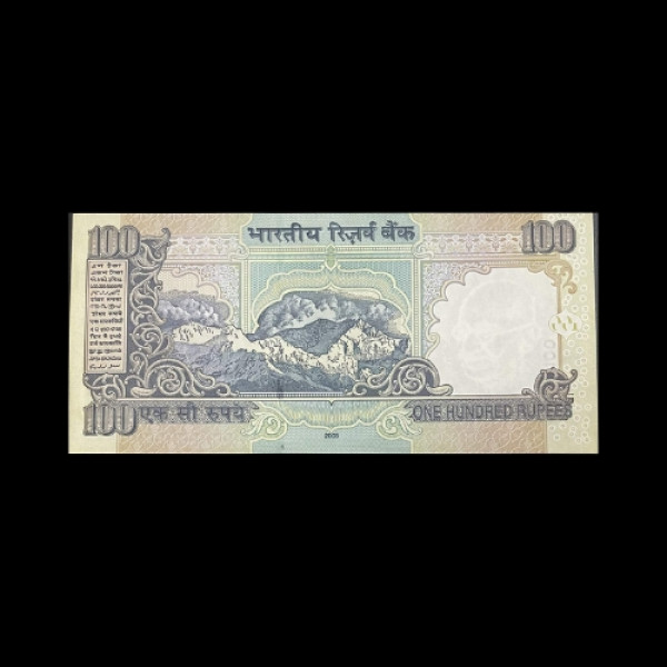 Indian 100 rupee RBI Governor Signature Of  Y. V. Reddy-2005