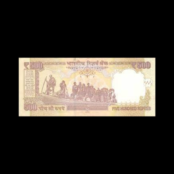 Indian 500 Rupees Note Governor Signature OF C. Rangarajan -1996